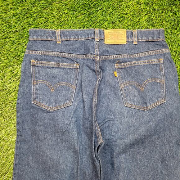 Vintage 80s Levis 619 Orange Tab Jeans Mens 37x28 Made in Canada - Picture 7 of 10